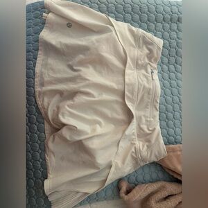 lululemon athletica Cream Skirt